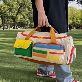 FitnessTraveler Spacious Gym Bag for Your Active Adventures